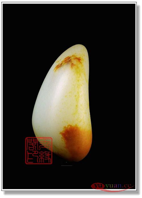 羊脂白玉籽料把件