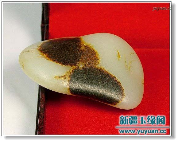白玉籽料 岁岁平安把件