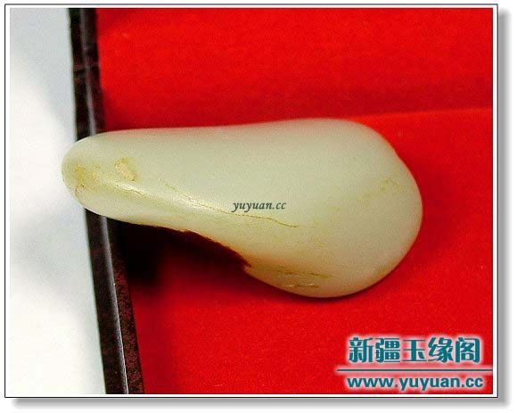 白玉籽料 岁岁平安把件