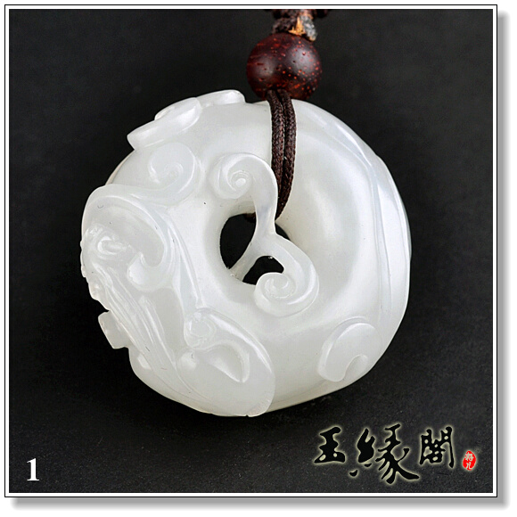 白玉/青玉 龙圈挂件【六款】