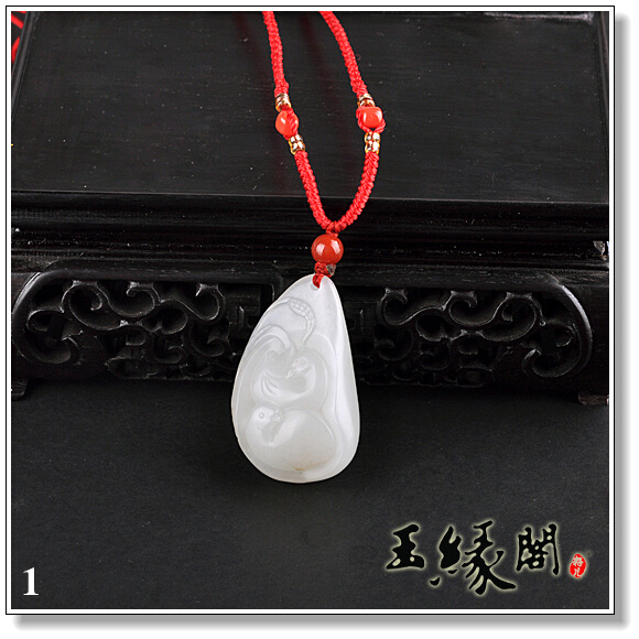 白玉籽料挂件 吉祥【两款】