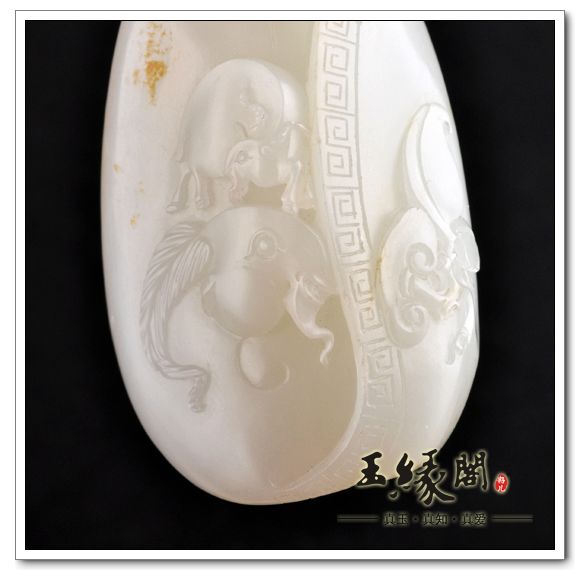 白玉籽料挂件 样样如意