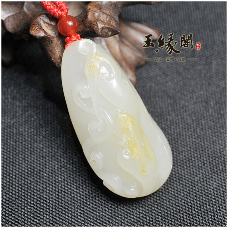 白玉籽料 一路如意