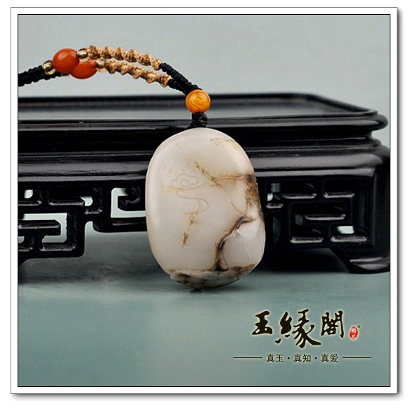 褐皮籽料挂件 样样如意